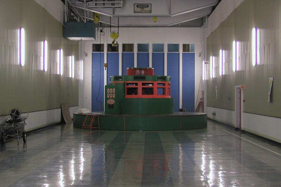 Songa power plant machine hall.